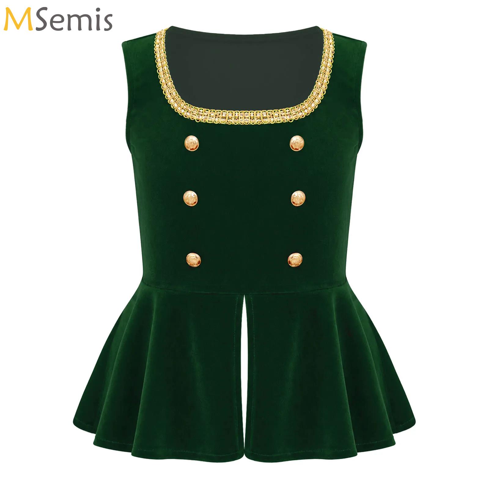 Tops - Costume da ragazza per Halloween, in