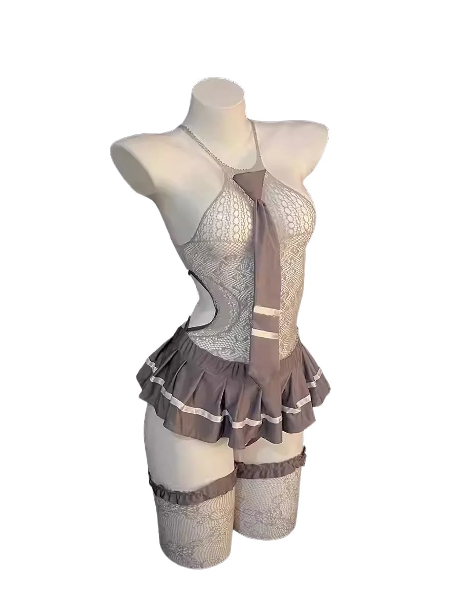 Skirts - Set di lingerie sexy, seducente ed