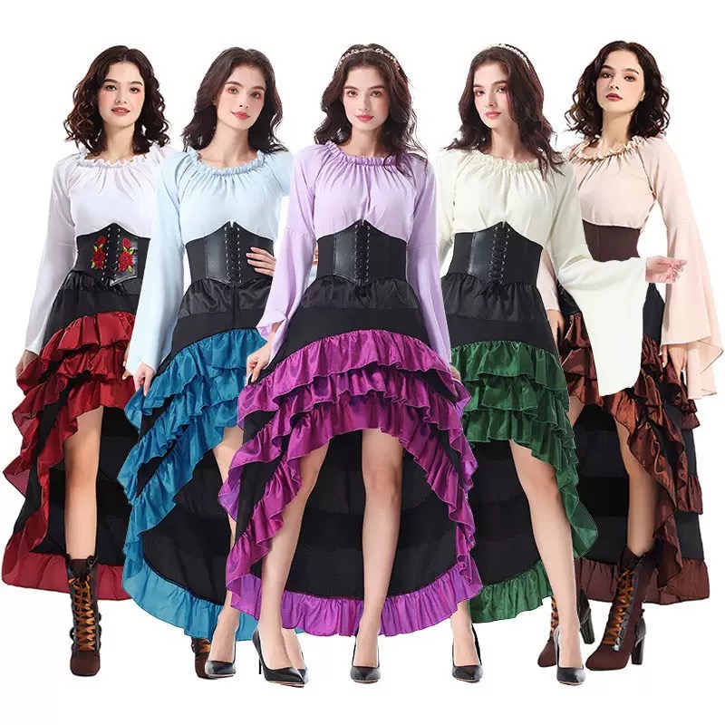 Skirts - Abito lungo alla moda per Halloween,