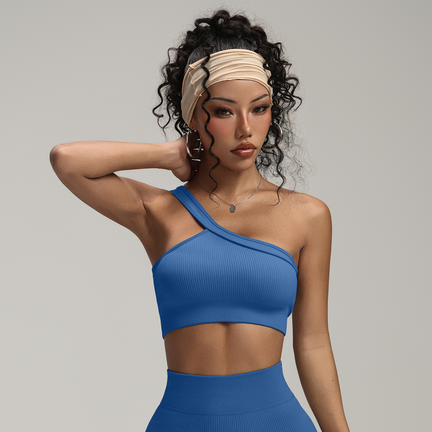 Reggiseno sportivo da donna a  - Seamless Ribbed Workout Tank Top recensione e prezzo