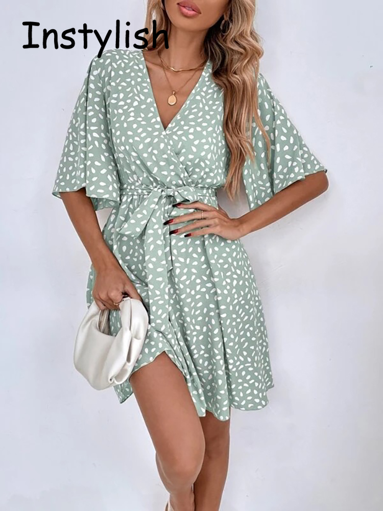 Mini abito Casual con stampa A - French Vintage Floral Midi Dress recensione e prezzo