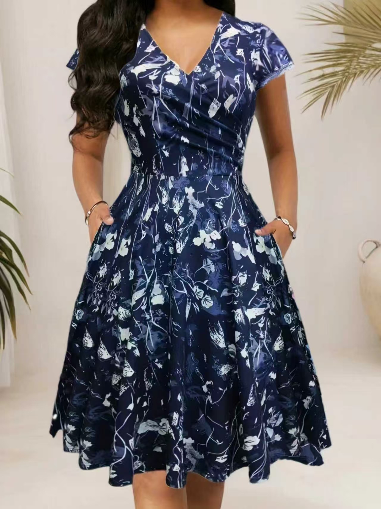 Abito lungo estivo 2026 giroco - French Vintage Floral Midi Dress recensione e prezzo