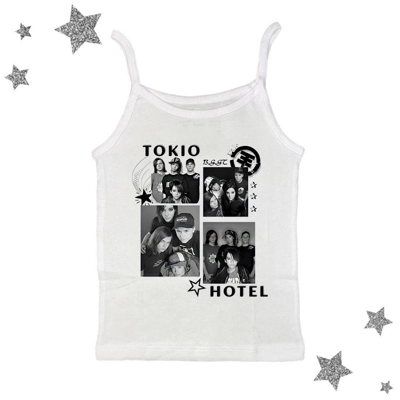 Y2k Vestiti Goth Punk Ragazze  - Y2K Graphic Baby Tee Crop recensione e prezzo