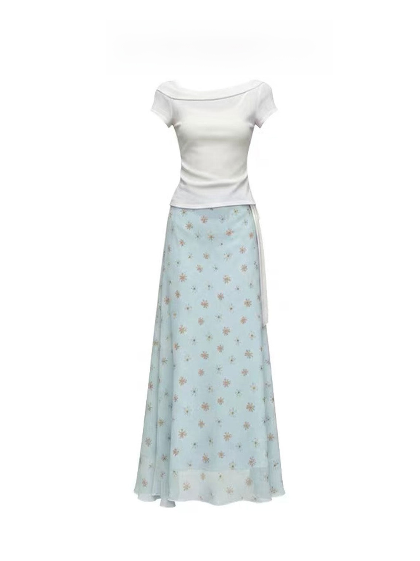 Abito a Sirena con Design Core - Korean Style A Line Shirt Dress recensione e prezzo