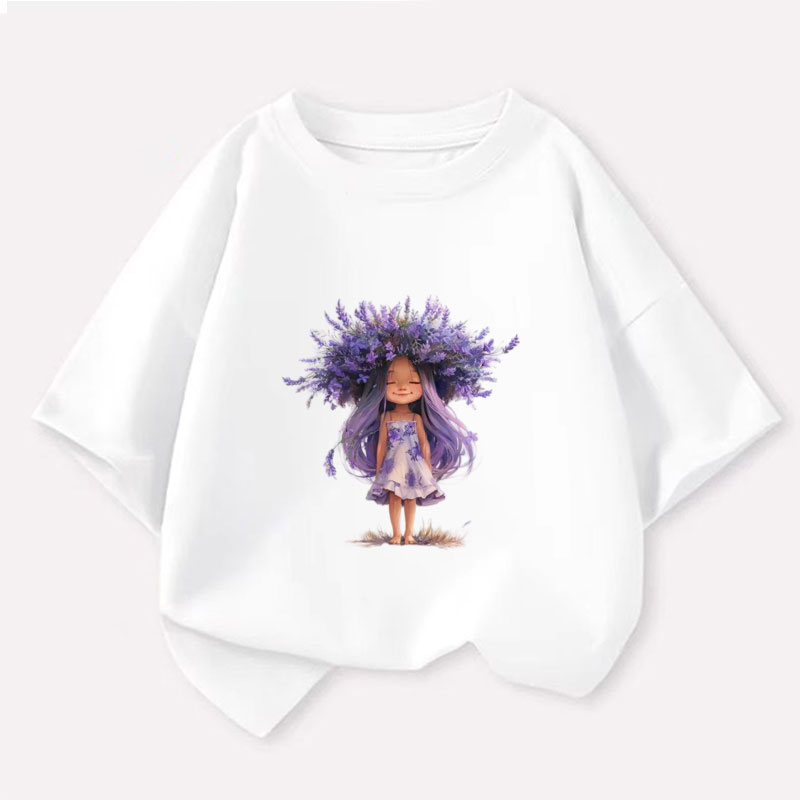 Nuovo Y2K Top Lavanda ragazza  - Y2K Graphic Baby Tee Crop recensione e prezzo