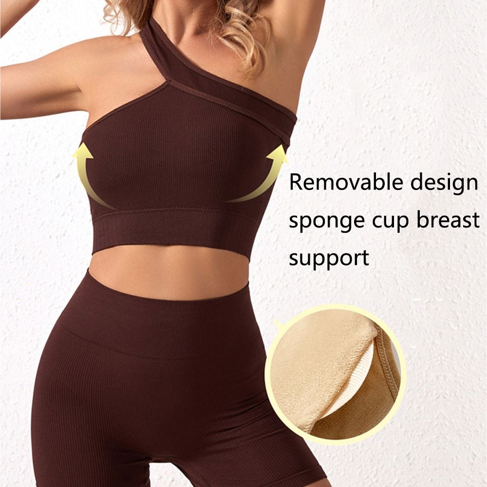 Set da allenamento casual senz - Seamless Ribbed Workout Tank Top recensione e prezzo
