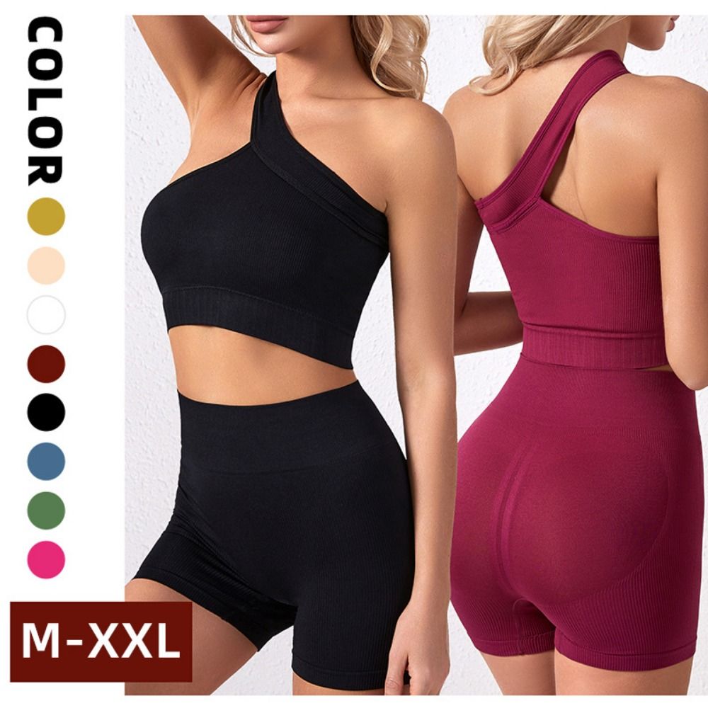 Set da allenamento da donna se - Seamless Ribbed Workout Tank Top recensione e prezzo