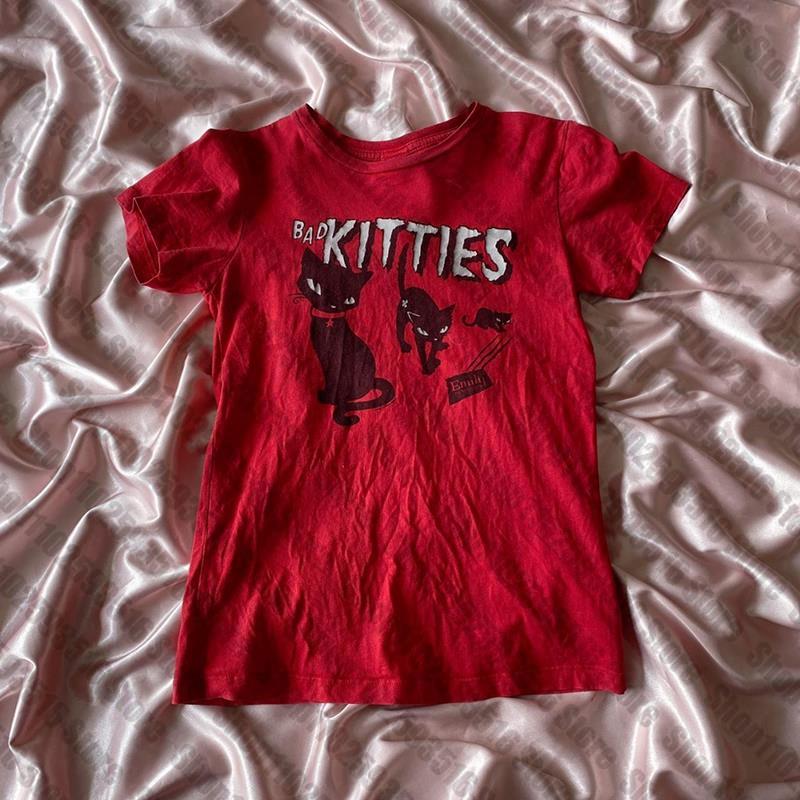 Y2K Grunge Cyber Goth Tee Vint - Y2K Graphic Baby Tee Crop recensione e prezzo