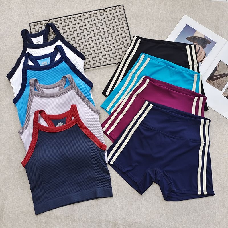 Completo sportivo da donna a c - Seamless Ribbed Workout Tank Top recensione e prezzo