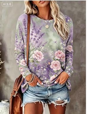 Maglietta a Maniche Lunghe da  - Blouses recensione e prezzo