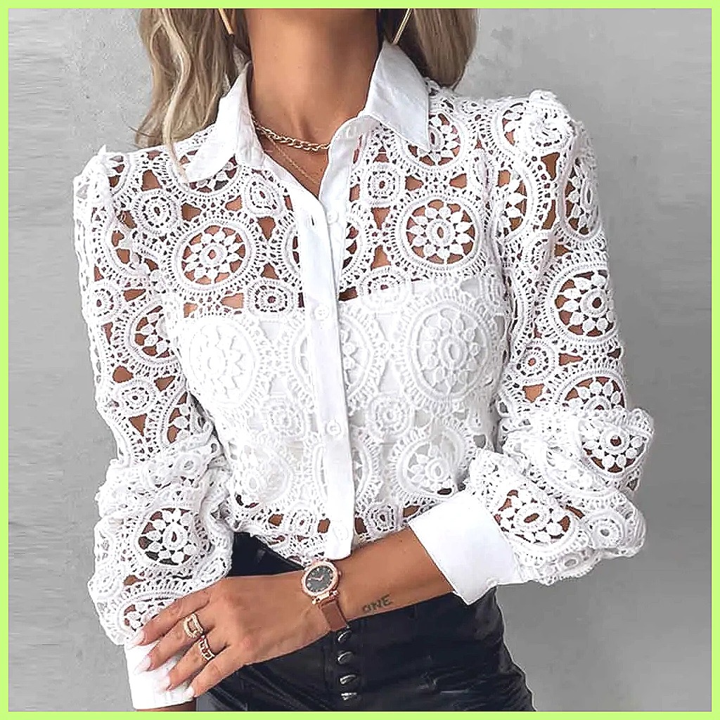 Camicia Bianca in Pizzo da Don - Blouses recensione e prezzo