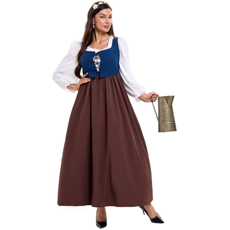 Costume da contadina vintage d - Tops recensione e prezzo