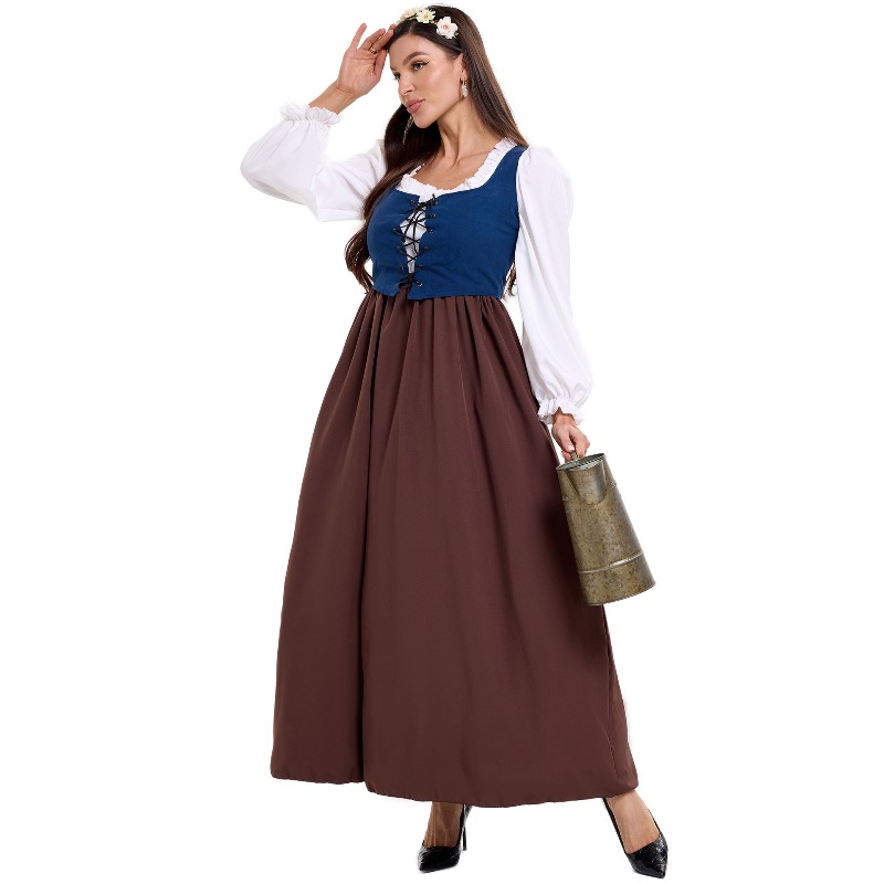 Costume da contadina vintage d - Tops recensione e prezzo