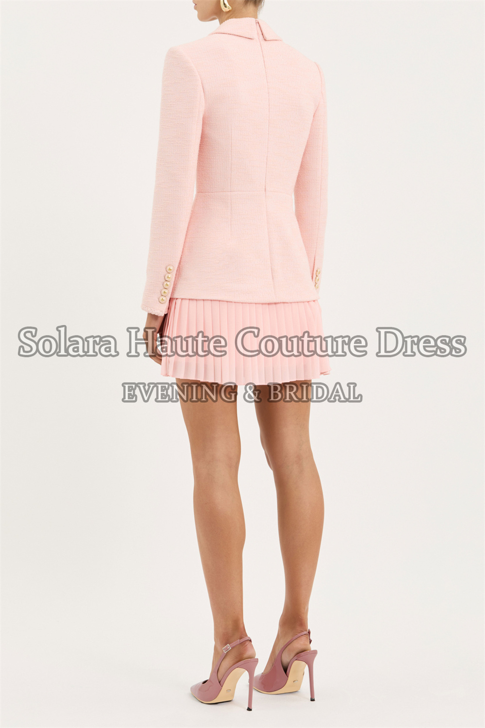 Completo Due Pezzi Solara in T - Tweed Two Piece Blazer Dress recensione e prezzo