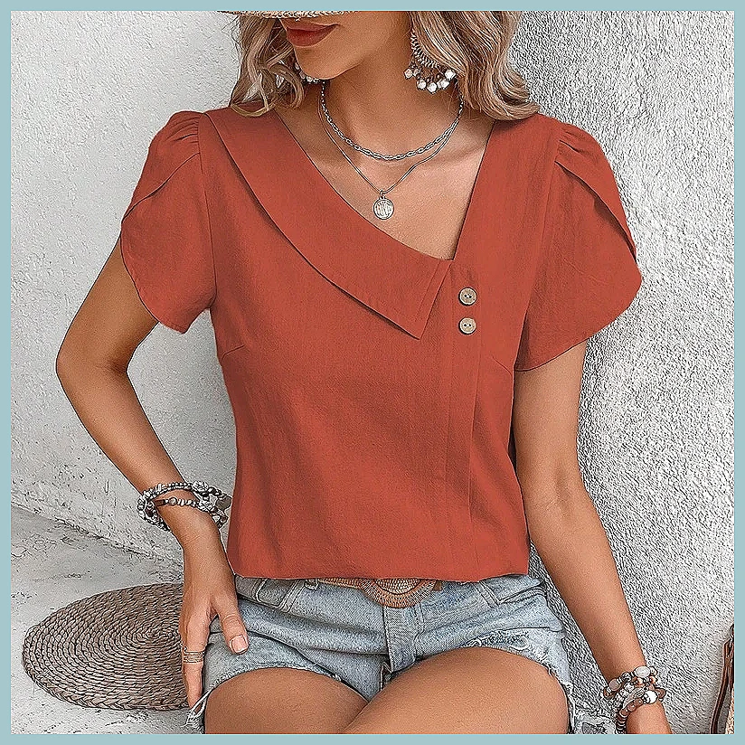 Camicetta Estiva Vintage 2024  - Blouses recensione e prezzo